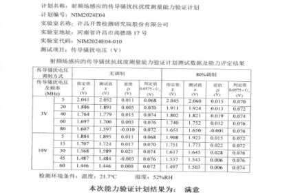 射频场感应的传导骚扰抗扰度测量